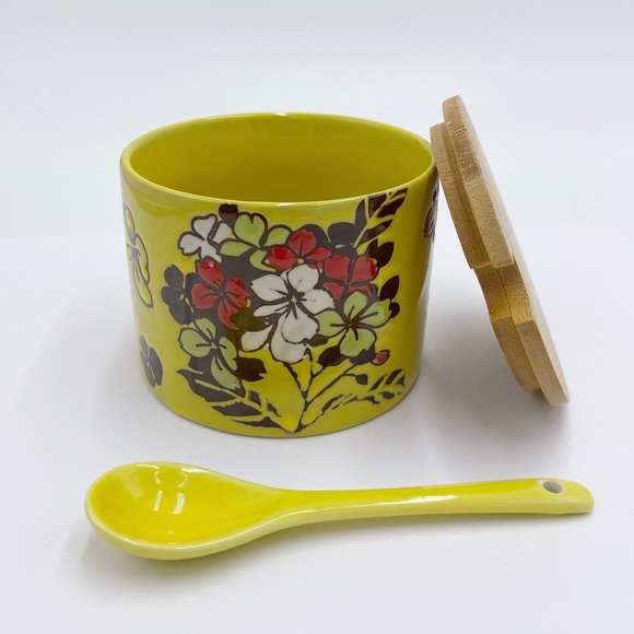 Vintage Pottery Canister - Picture 2 of 8